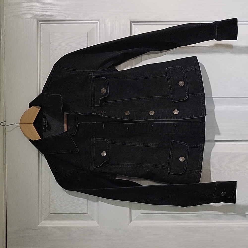 Harold's Small black Jean jacket